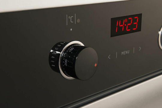 Amica EB6521 Fusion Φούρνος άνω Πάγκου 65lt Π59.5εκ. Μαύρος