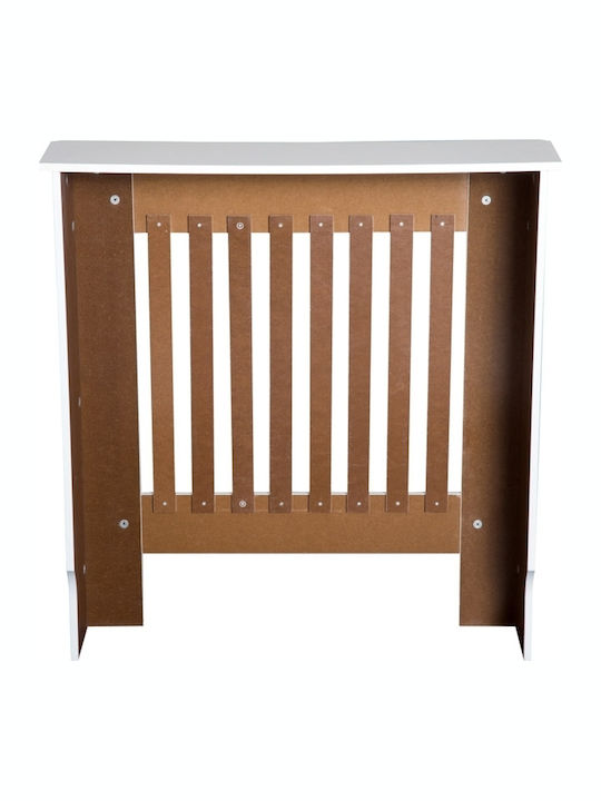 HomCom Κάλυμμα Καλοριφέρ από MDF Λευκό 78x19x81cm