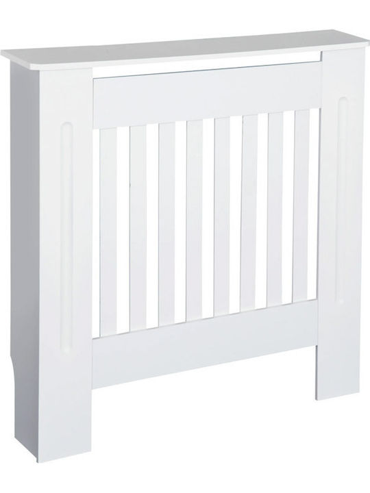 HomCom Κάλυμμα Καλοριφέρ από MDF Λευκό 78x19x81cm