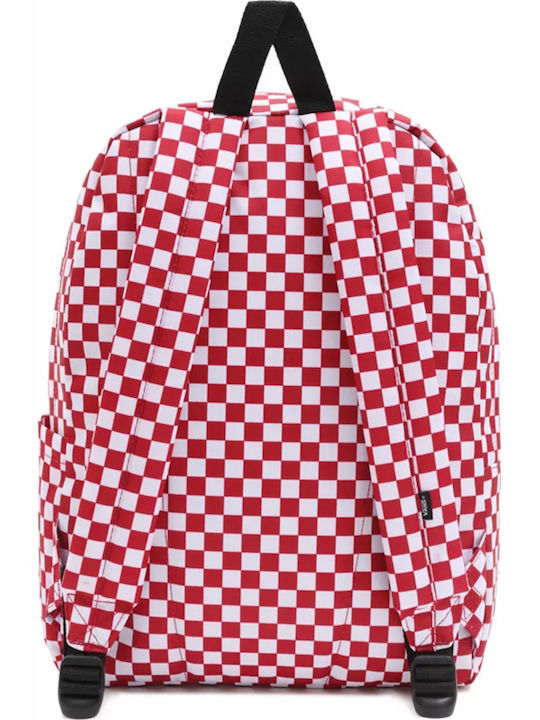 Vans Old Skool School Bag Backpack Junior High-High School in Red color