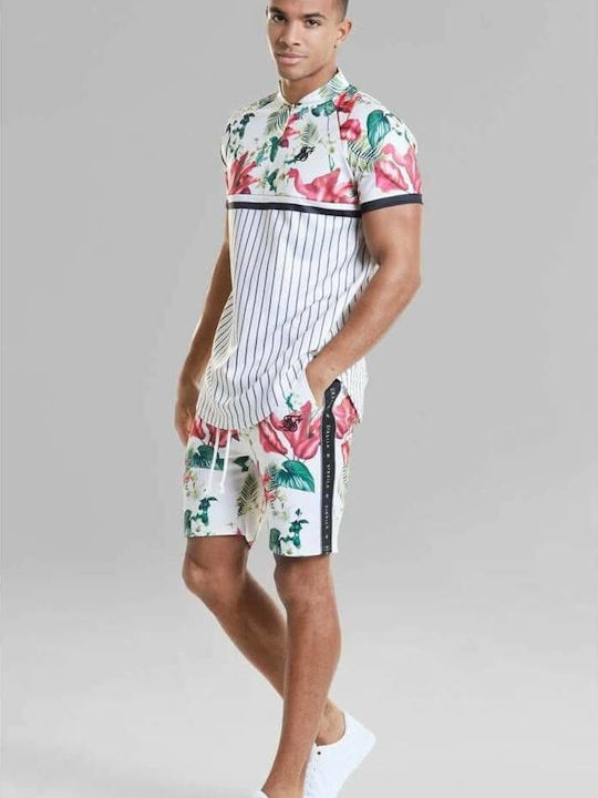 Retro Tropics T-shirt White