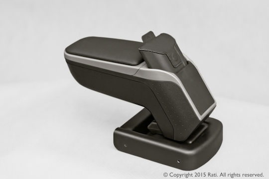 Rati Armster Auto Armlehnenkonsole Kompatibel mit Silber Farbe