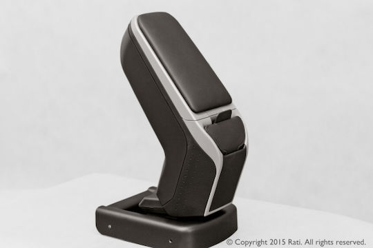 Rati Armster Car Armrest for Daewoo Nexia II 2007 Silver