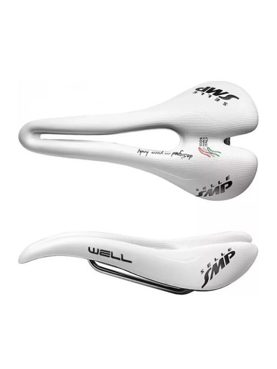 Selle SMP Σέλα Ποδηλάτου Carbon Λευκή 280 x 144 mm
