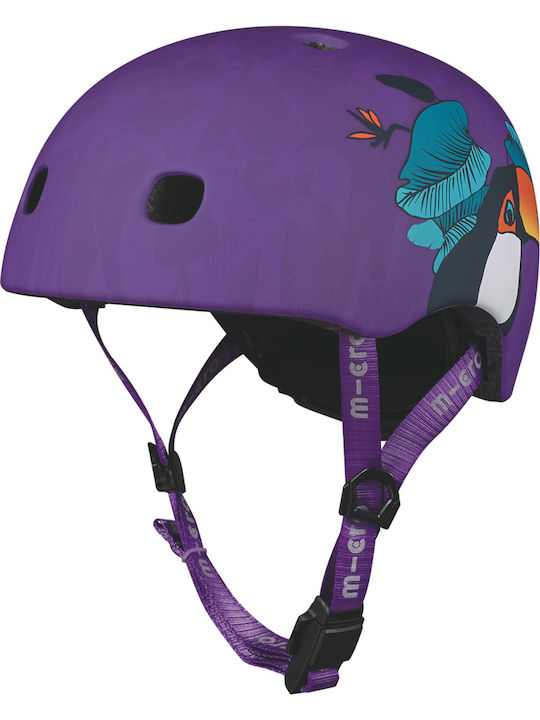 Micro Kinderfahrrad- / Rollerhelme Scooter / Fahrrad City Lila