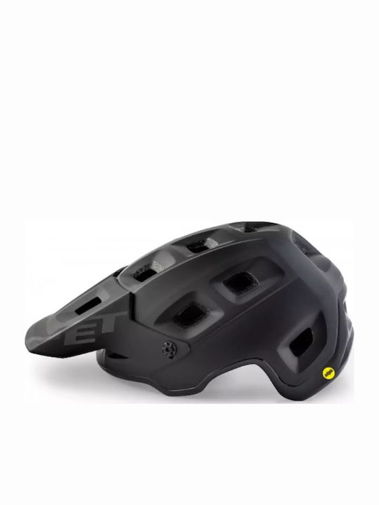 MET Terranova Fahrradhelm Berg mit MIPS Schutz Black/Matt Glossy
