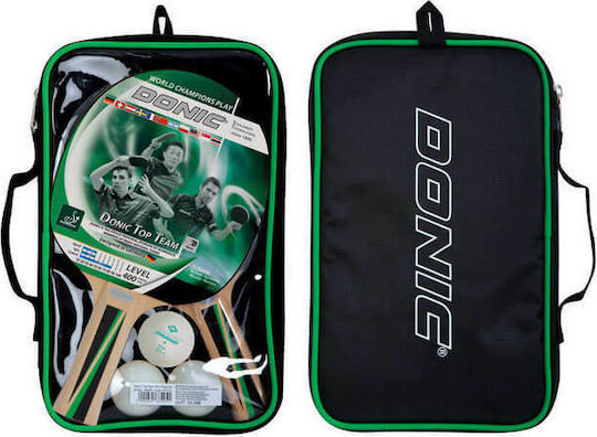 Donic Top Team 400 Σετ Ρακέτες Ping Pong για Αρχάριους Παίκτες
