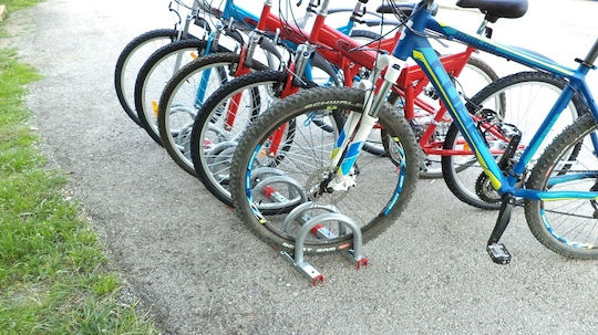 Doorado Bicycle Parking Bar for 5 Bicycles