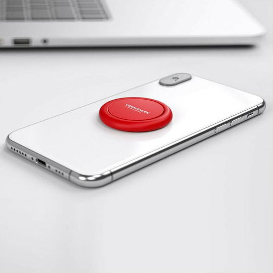 Vonmählen BackFlip Ring Holder for Mobile Phone in Red Colour