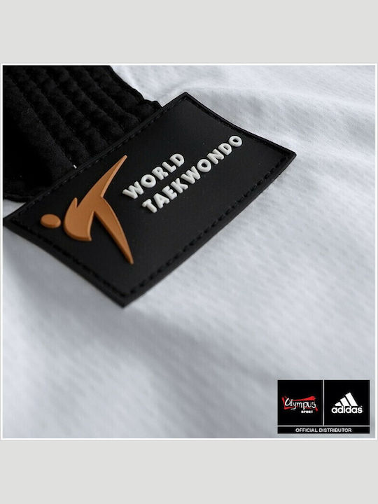 adidas Fighter III Stripes Taekwondo Dobok Adults/Kids White