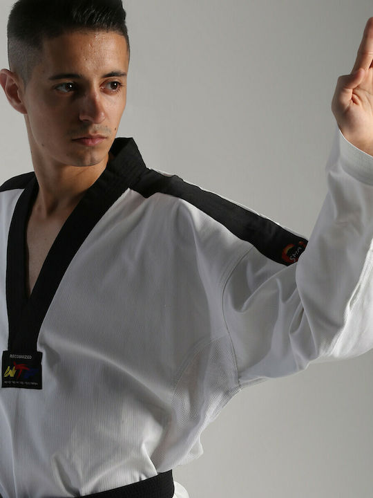 SMAI Flex FX Elite Taekwondo Dobok Adults/Kids White