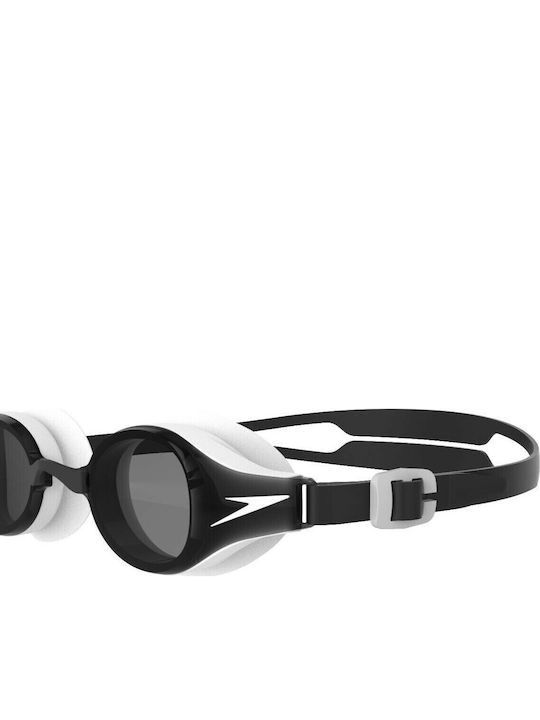Speedo Hydropure Swimming Goggles Kids with Anti-fog Lenses Black
