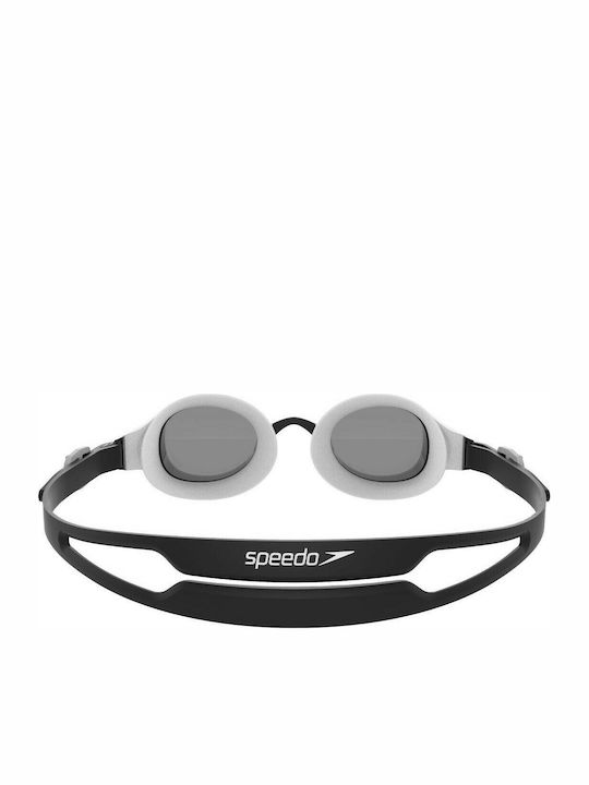 Speedo Hydropure Swimming Goggles Kids with Anti-Fog Lenses Black