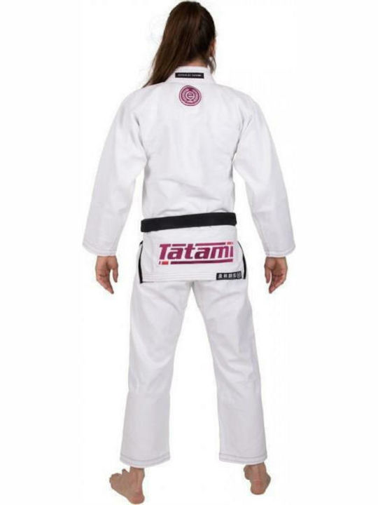 Tatami Fightwear Estilo 6.0 Gi Femei Uniforme Jiu Jitsu brazilian Alb