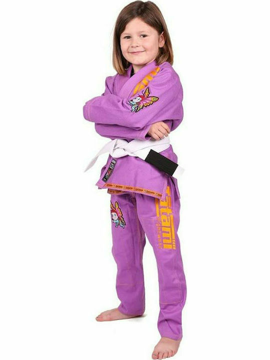 Tatami Fightwear New Meerkatsu Animal Gi Copii Uniforme Jiu Jitsu brazilian Violet