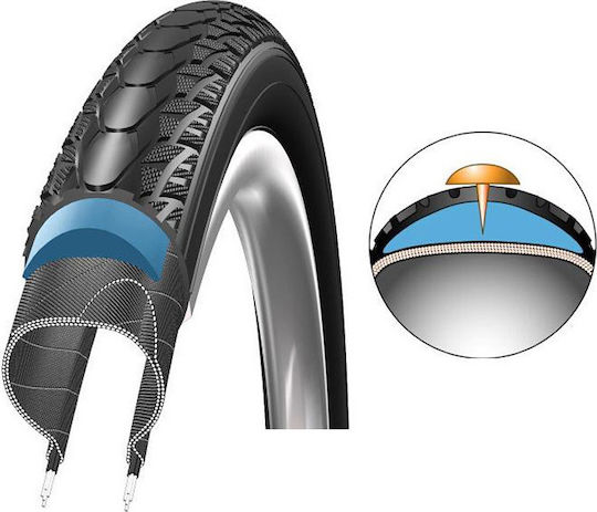 Schwalbe Гума за велосипед Град Marathon Plus 700x35C 28" x 1.4" С тел