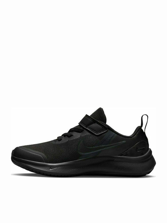 Nike Kids Sports Shoes Running Star Runner 3 Black