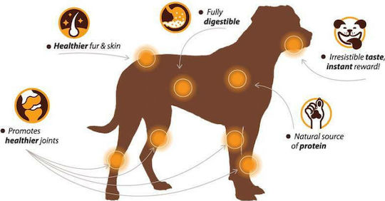 Pet's Up Chewllagen Donut Λιχουδιά Σκύλου Μικρόσωμων Φυλών με Κοτόπουλο 9εκ. 85gr