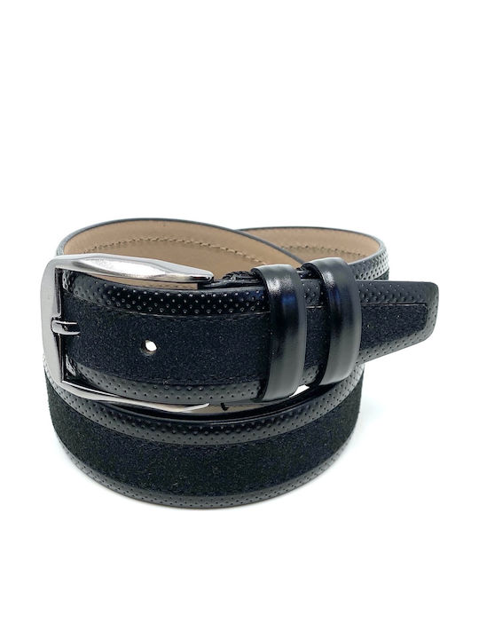 Legend Accessories 2048 Men's Belt from Artificial Leather Black