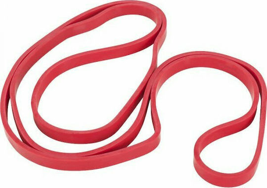 inSPORTline Resistance Band Hangy 13mm X-Light Λάστιχο Γυμναστικής Loop Πολύ Μαλακό Κόκκινο 1.02m