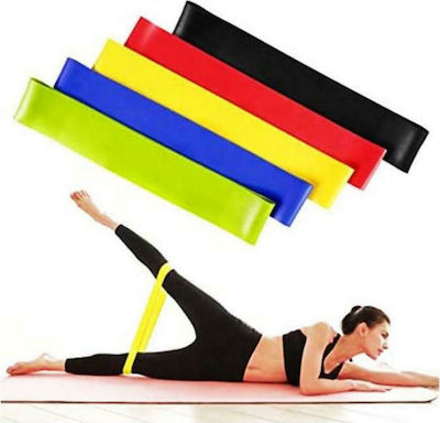 GlobalExpress Loop Resistance Bands Set 5pcs Multicolour