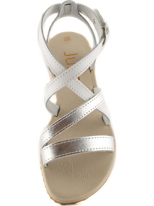 Juliet Dunn Kids' Sandals Silver