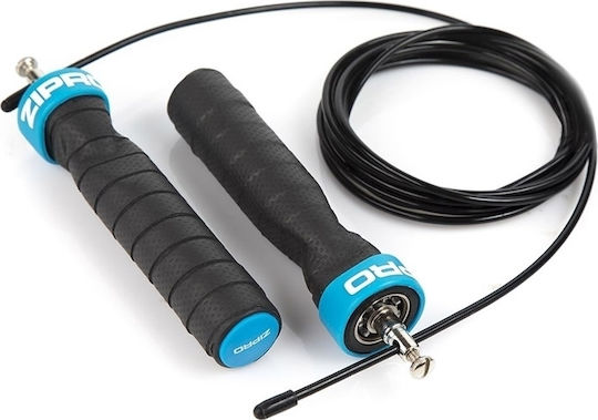 Zipro Springseil Geschwindigkeit 3m Schwarz mit einstellbarer Länge