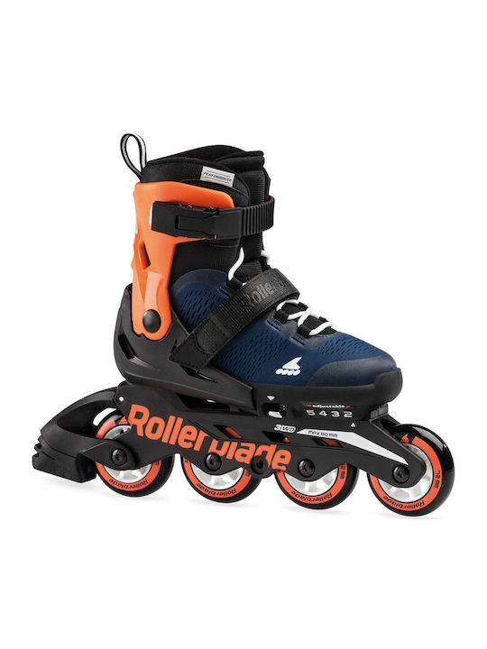 Rollerblade Microblade '20 Inline Αυξομειούμενα Rollers Μαύρα Παιδικά Rollerblade Microblade '20 Inline Αυξομειούμενα Rollers Μαύρα Παιδικά