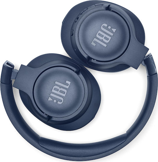 JBL Tune 710BT Fără fir Bluetooth Over Ear Căști cu 50 ore de Funcționare Albastre