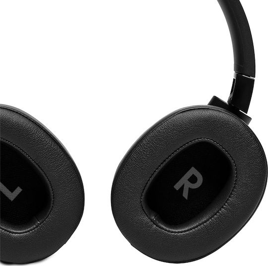 JBL Tune 760NC Wireless / Wired Over Ear Headphones with Radio with 35 Hours Playing Time and Quick Charge Black
