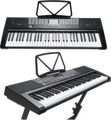 Sintetizator Synthesizer 61 Keys Set cu 61 Taste Standard Touch cu Scaun Negru