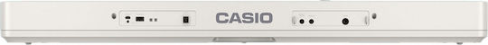 Casio Αρμόνιο CT-S1 με 61 Δυναμικά Πλήκτρα με Αναλόγιο Λευκό
