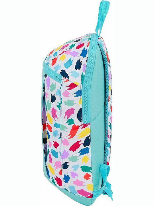 Benetton Brochitas School Bag Backpack Elementary, Elementary in Light Blue color 10lt