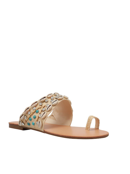 Abira Raffia 270 Дамски Сандали Бежови