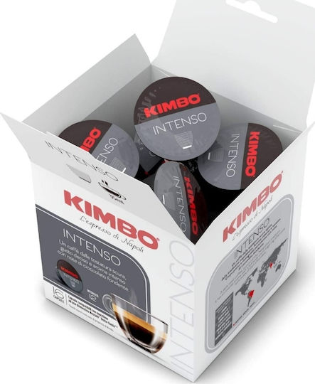 Kimbo Capsule Espresso Intenso Compatibile cu Mașina Dolce Gusto 16capace