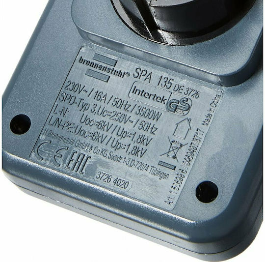 Brennenstuhl BCR1120 Single Safety Socket
