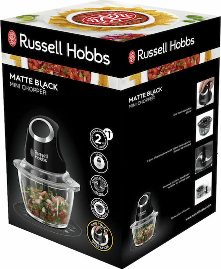 Russell Hobbs Multi Chopper 200W mit 1l Behälter Schwarz
