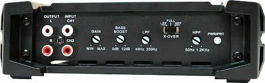 Cadence Ενισχυτής Αυτοκινήτου ShockWave SA-5002 2 Καναλιών (Κλάση A/B)