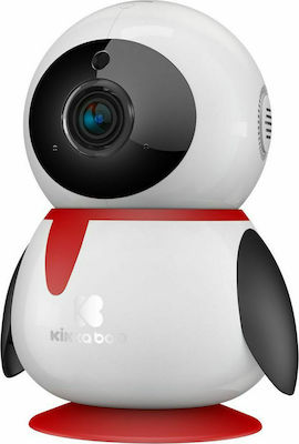 Kikka Boo Comunicare wireless pentru bebeluși Penguin cu cameră cu comunicare bidirecțională