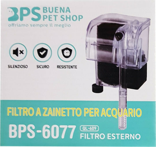 BPS Blackwell În aer liber Filtru pentru Acvarii cu Volum 380lt/h