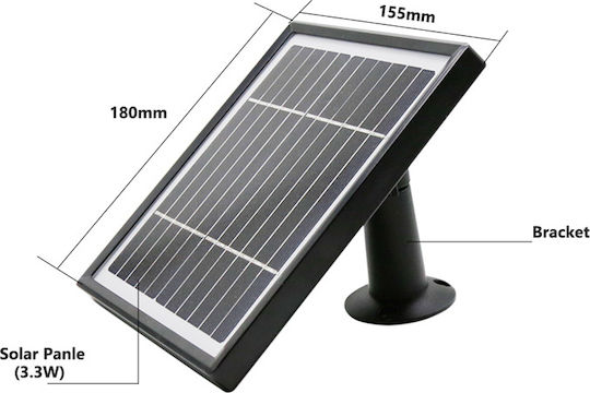 Innotronik Sonnenkollektor für CCTV-Systeme ICH-B-SP-3-3W