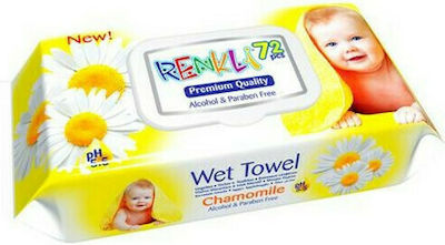 Renkly Baby Wipes with Chamomile 100pcs