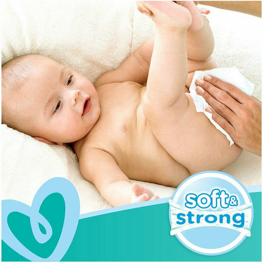 Pampers Fresh Clean Baby Wipes without Alcohol & Parabens 2x52pcs