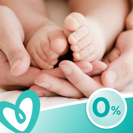 Pampers Sensitive Хипоалергенни Бебешки Кърпички Без Аромат Алкохол и Парабени 52 Бр