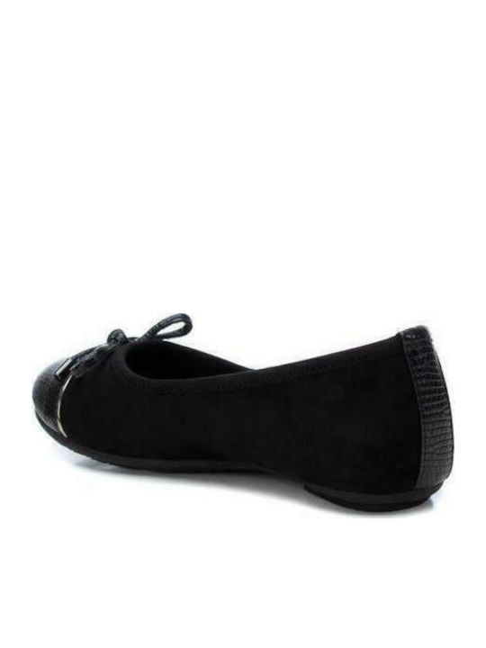 Balerini copii Simple Suede Negre