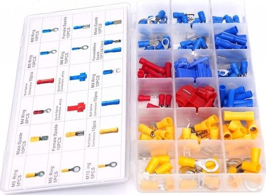 Kraft & Dele Insulated Terminal Kit 160pcs KD-10487