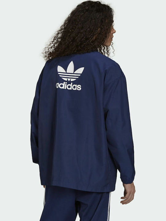 adidas Adicolor Classics Trefoil Coach Jacket Night Sky