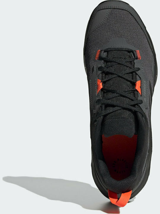 adidas Terrex Ax4 Primegreen Hiking Men's Shoes Grey Six Solar Red Carbon