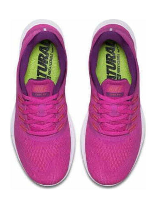 Free Run Damen Sportschuhe Laufen Fire Pink / Pink Blast / Blue Glow / Light Volt