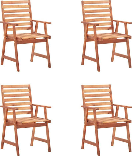 Καρέκλα 4τμχ 56x62x92εκ.